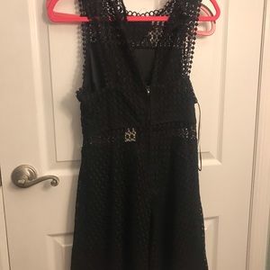 BRAND NEW Never worn black lace dress